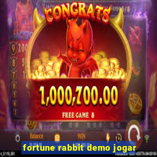 fortune rabbit demo jogar