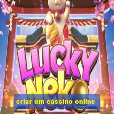 criar um cassino online