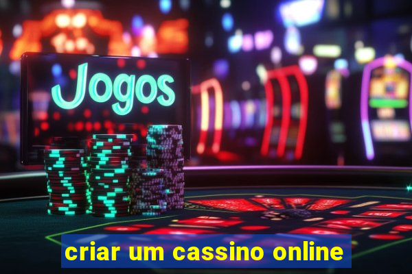 criar um cassino online