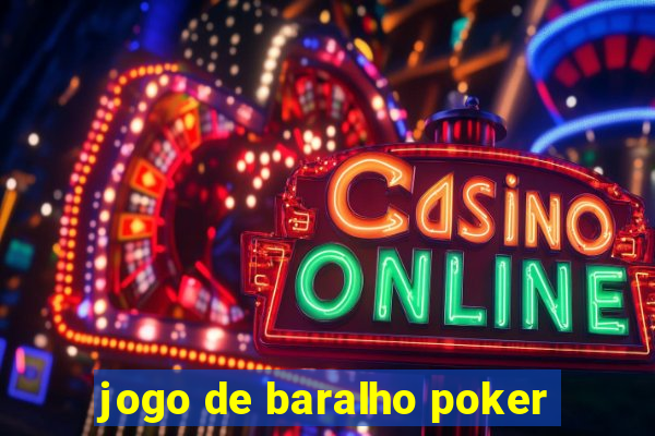 jogo de baralho poker