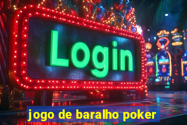 jogo de baralho poker