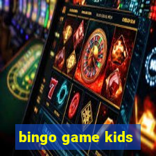 bingo game kids