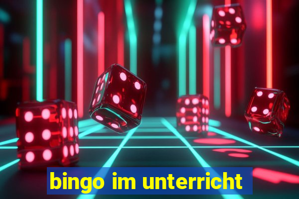 bingo im unterricht