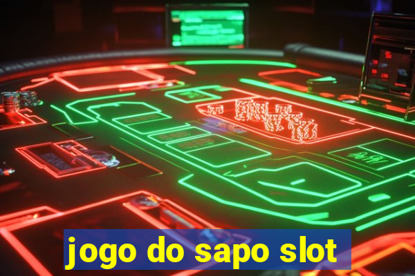 jogo do sapo slot