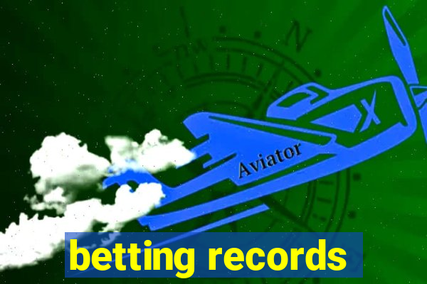 betting records