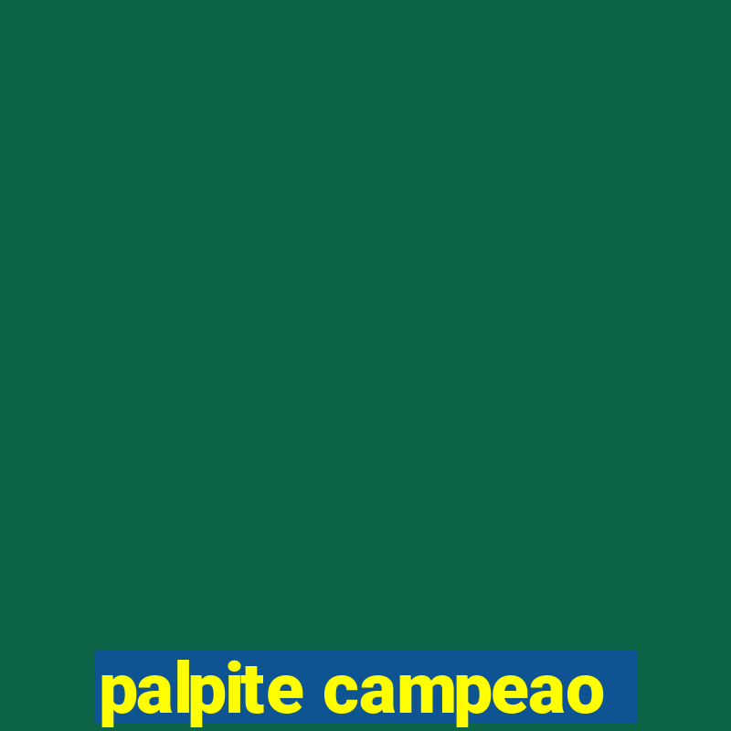 palpite campeao