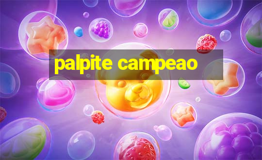 palpite campeao