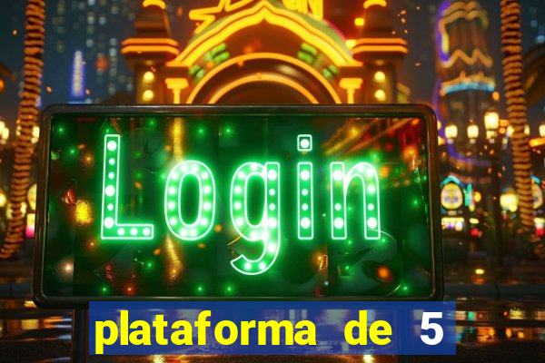 plataforma de 5 reais fortune tiger