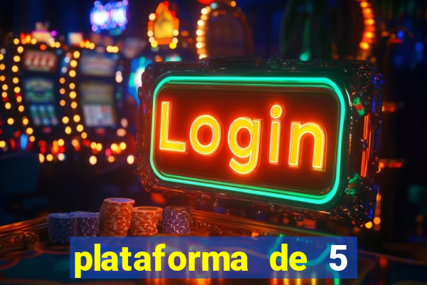 plataforma de 5 reais fortune tiger