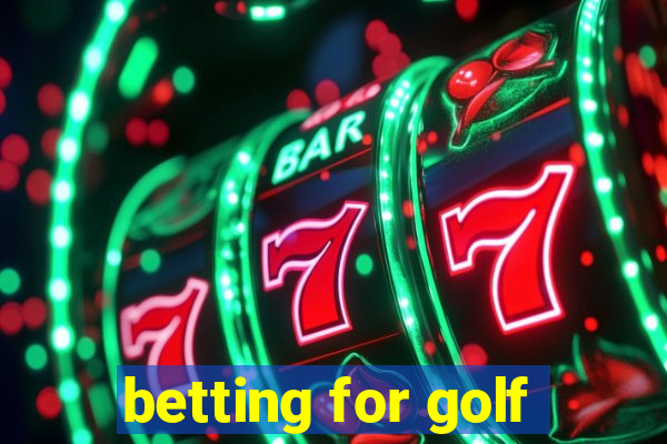 betting for golf