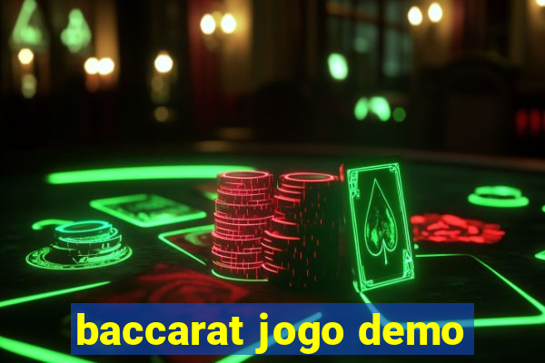 baccarat jogo demo