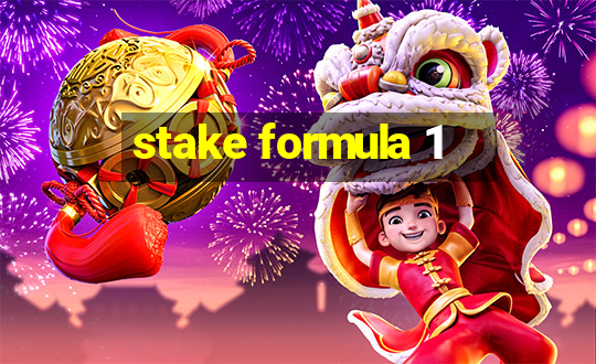 stake formula 1