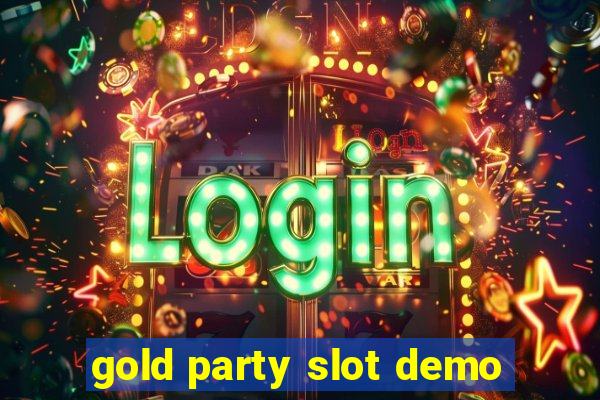 gold party slot demo