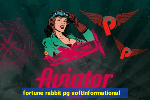 fortune rabbit pg softInformational