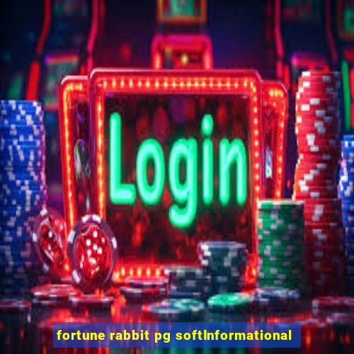 fortune rabbit pg softInformational