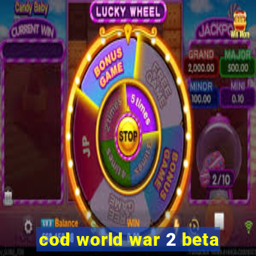 cod world war 2 beta