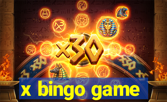 x bingo game