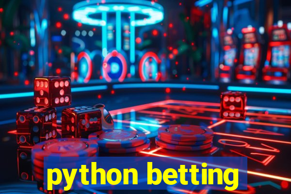 python betting