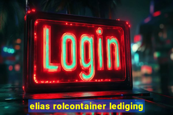 elias rolcontainer lediging