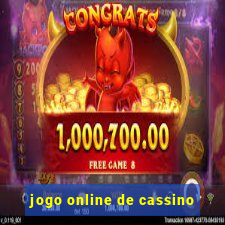 jogo online de cassino