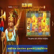 online casino games roulette