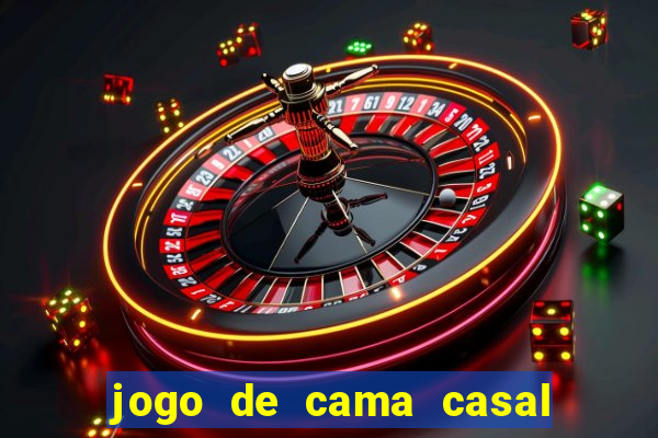 jogo de cama casal 200 fios percal