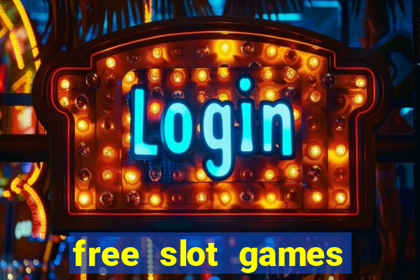 free slot games real money