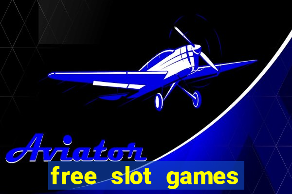 free slot games real money