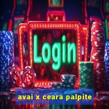 avai x ceara palpite