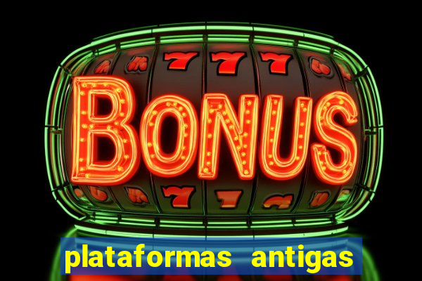 plataformas antigas de jogos