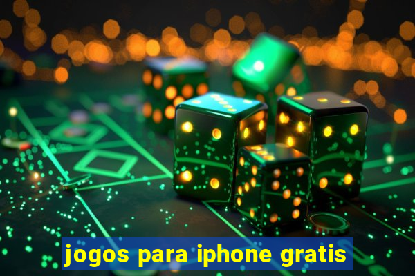 jogos para iphone gratis