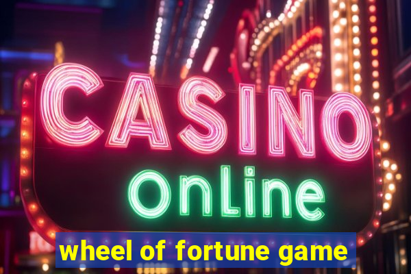 wheel of fortune game