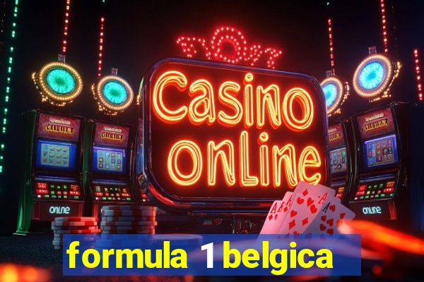 formula 1 belgica