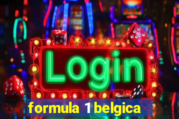 formula 1 belgica