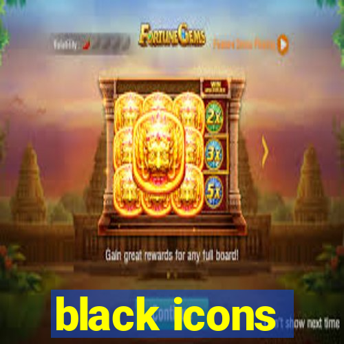 black icons