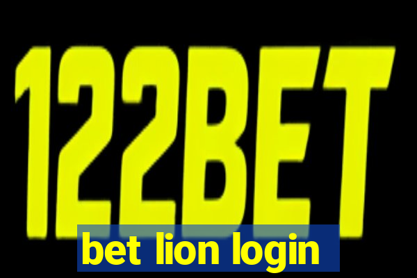 bet lion login