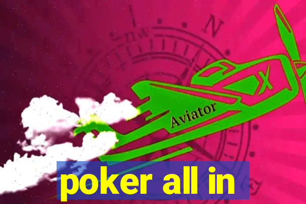 poker all in