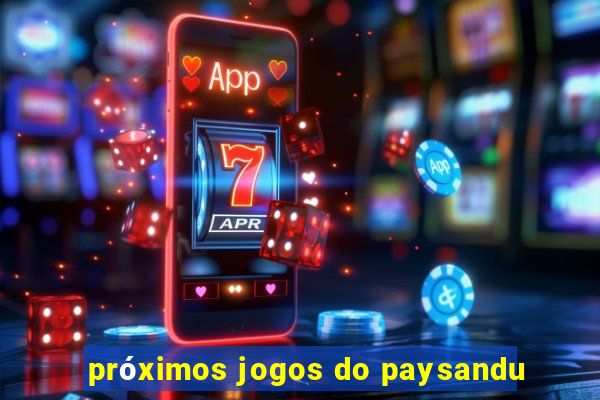 próximos jogos do paysandu