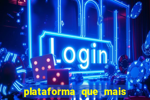 plataforma que mais paga fortune tiger