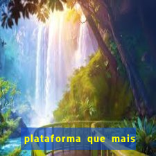 plataforma que mais paga fortune tiger