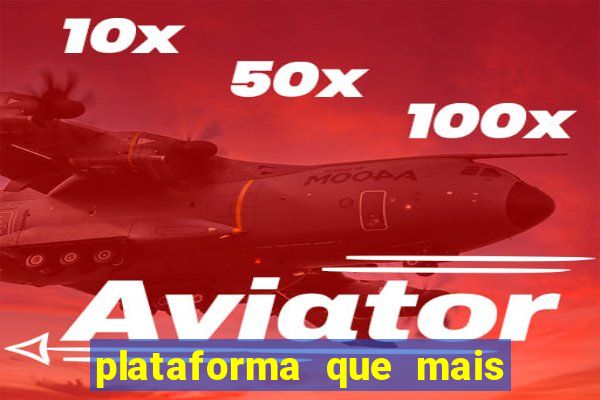 plataforma que mais paga fortune tiger