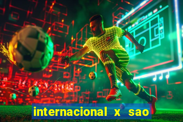 internacional x sao paulo palpite