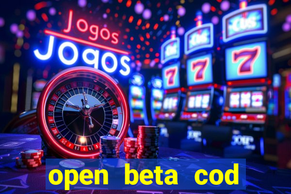 open beta cod black ops 6