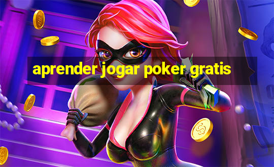 aprender jogar poker gratis