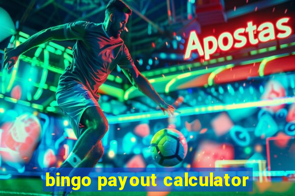 bingo payout calculator