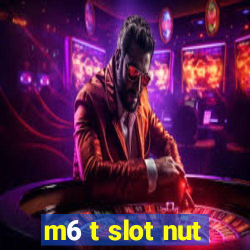 m6 t slot nut