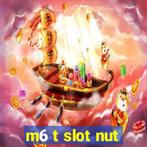 m6 t slot nut