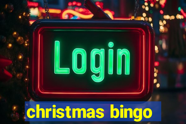 christmas bingo