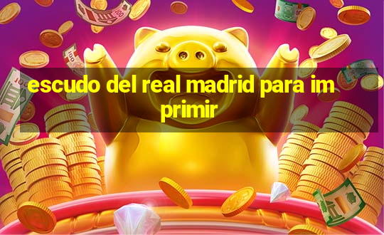 escudo del real madrid para imprimir