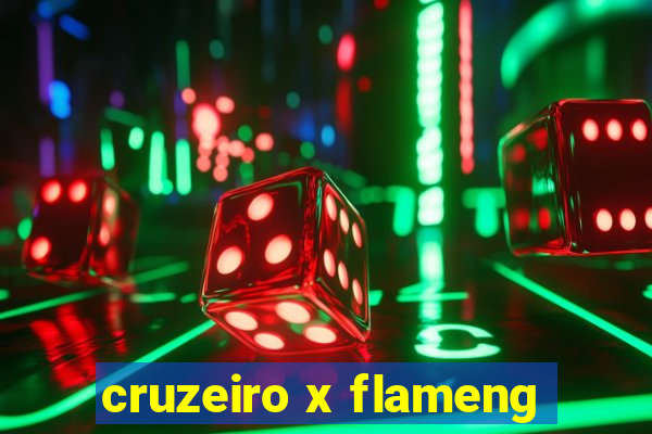 cruzeiro x flameng